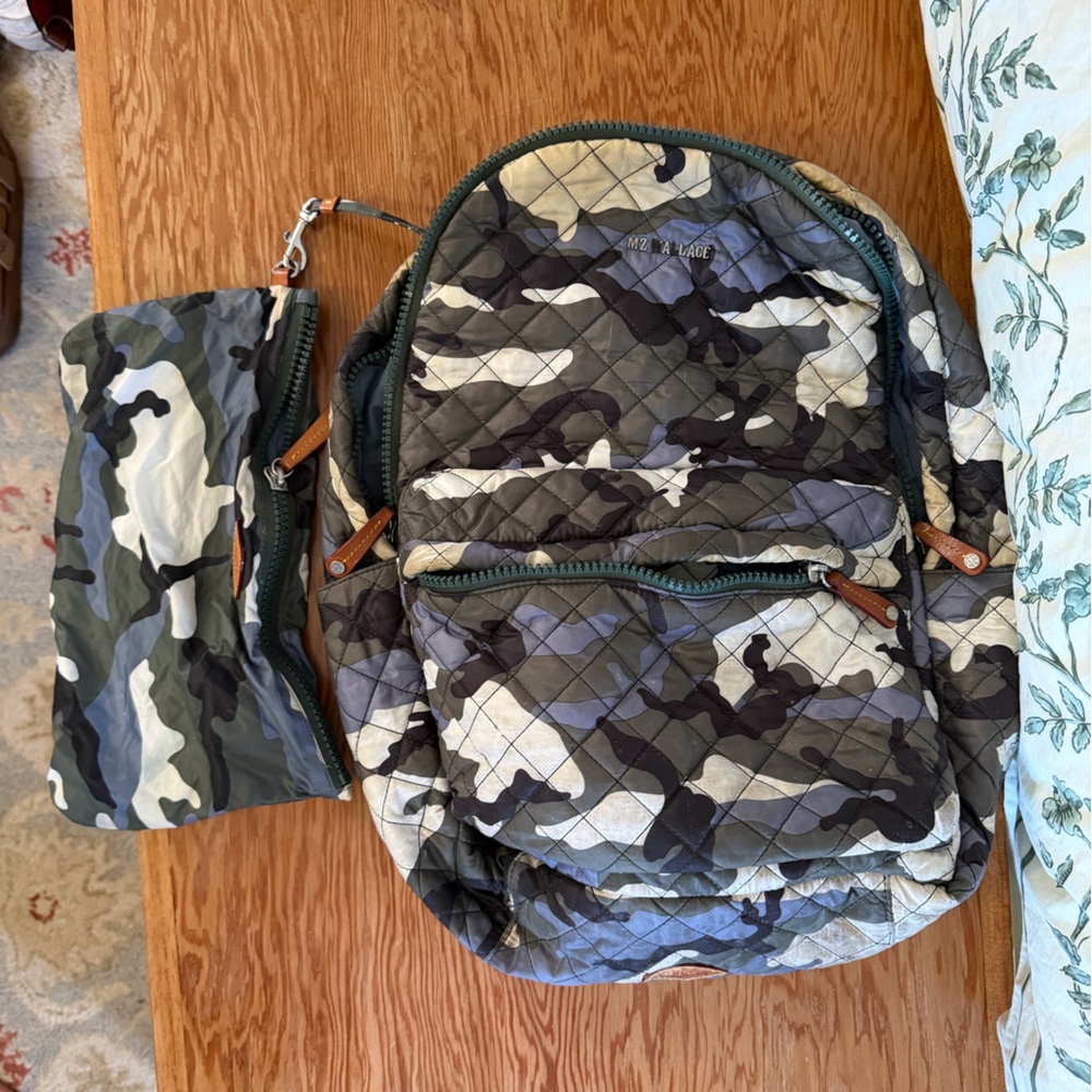 MZ Wallace Camo Backpack